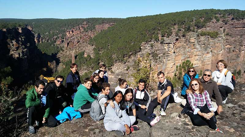 Convivencia en el Barranco de la Hoz