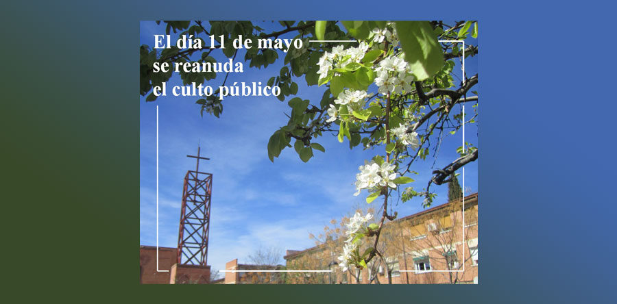 Reanudación del culto público