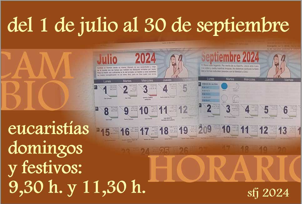 horario de verano en San Francisco Javier