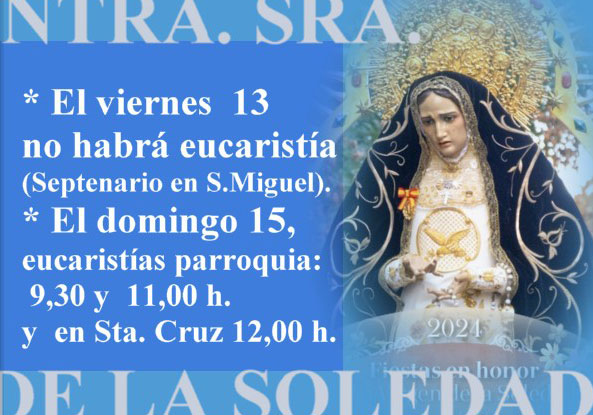 Fiestas de Ntra. Sra. de la Soledad