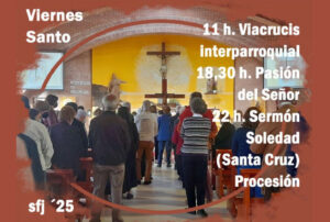 horarios viernes santo San Francisco javier azuqueca