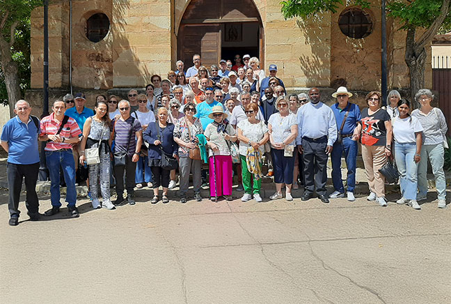 excursión parroquial del año en San Francisco javier azuqueca