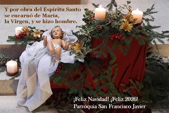 Felicitación parroquial.