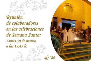 Reunión preparatoria de la liturgia de Semana Santa