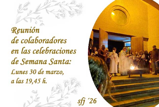 Reunión preparatoria de la liturgia de Semana Santa