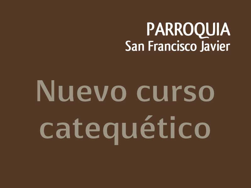 nuevo curso catequético 2026