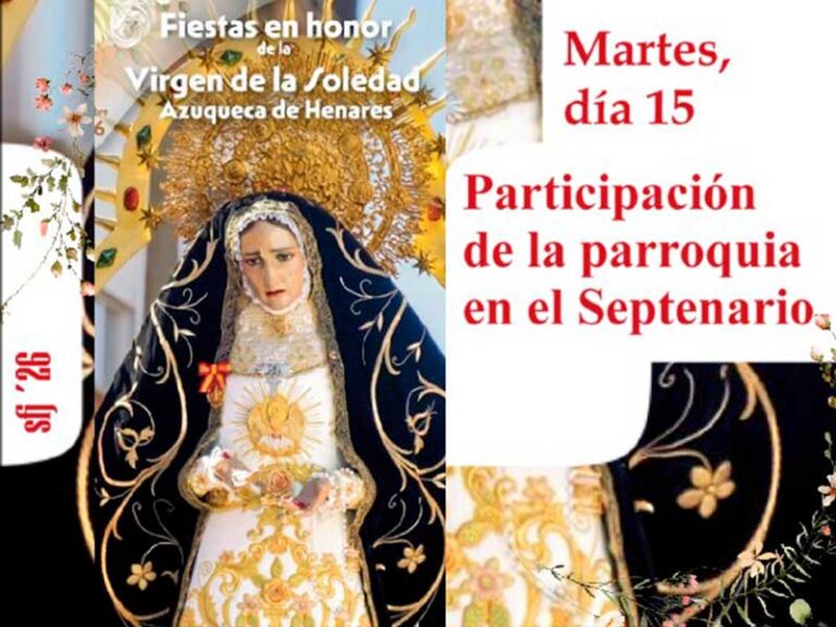 Participación parroquial en el Septenario
