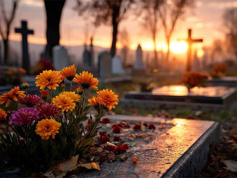 ￼Horarios del culto el 1 y 2 de noviembre